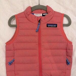 Patagonia Baby Down Sweater Vest NWT